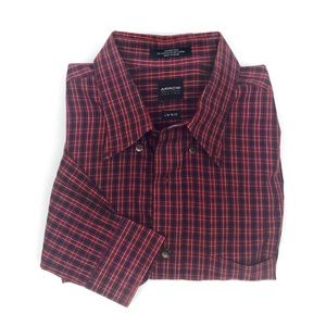 Arrow Wrinkle Free Shirt - Red & Blue Button Down